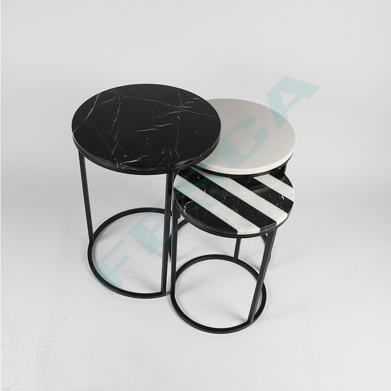 Black and White Marble Nesting
